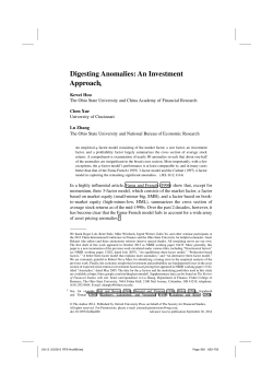 Digesting Anomalies: An Investment Approach