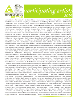 participating artists