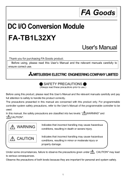 DC I/O Conversion Module FA