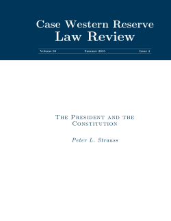 Article - The Center for Regulatory Effectiveness