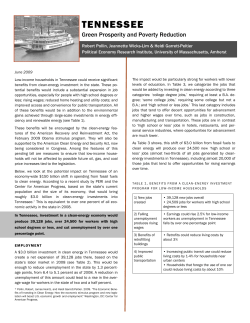 NRDC Document Bank: Tennessee