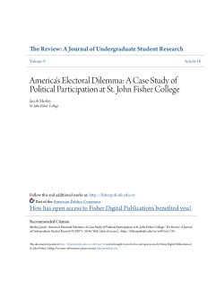 America`s Electoral Dilemma: A Case Study of Political Participation
