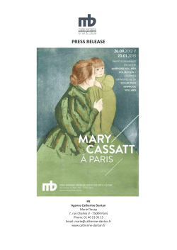 dp engl cassatt - Mona Bismarck American Center