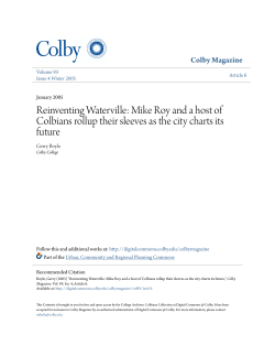 - Digital Commons @ Colby