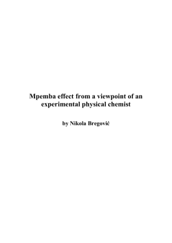 Nikola Bregovic`s paper