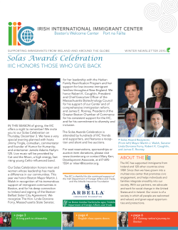 Solas Awards Celebration - Irish International Immigrant Center
