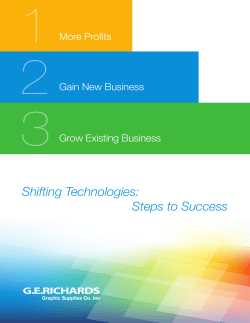 Shifting Technologies: Steps to Success