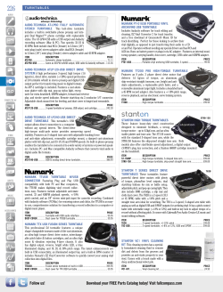 Follow us! your FREE Parts Catalog today