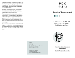 PDC 1- 2 - 3 - New York State Assessors` Association