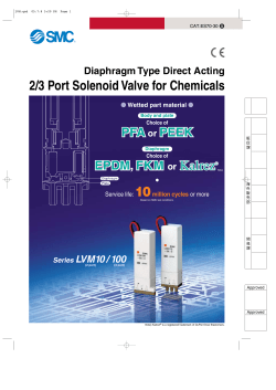 2/3 Port Solenoid Valve for Chemicals