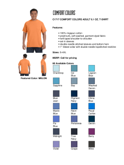 MELON C1717 COMFORT COLORS ADULT 6.1 OZ