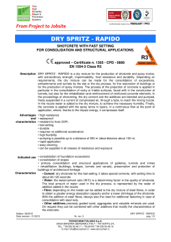 dry spritz - rapido - Tecnochem Italiana