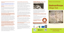 Skelmanthorpe Village Trail