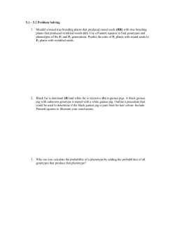 Study Guide Ch 5.1 - 5.3 Problem Solving