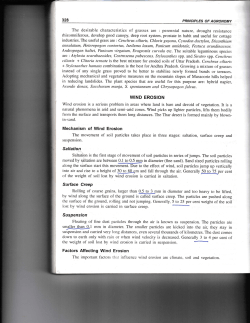Surface Creep Factors Affecting Wind Erosion