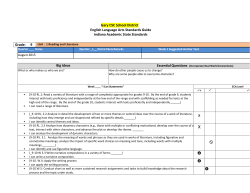 Unit 1 - Gary Community School Corporation