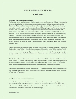 mining on the oldbury coalfield