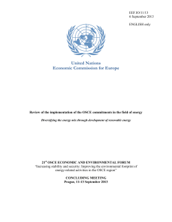 United Nations Economic Commission for Europe