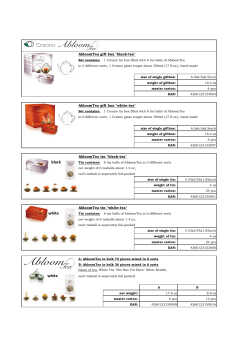 product-sheet tea