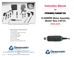 Z-M15X 15000RPM Motor Assembly
