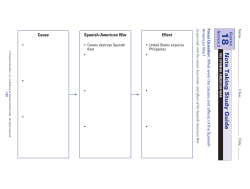 Spanish-American War Effect Cause