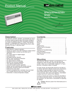 Instructions - TCS Basys Controls
