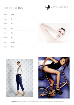 Height: 1m80 Chest: 89 Waist: 67 Hips: 90 Bra: B90 Shoes: 40 Hair