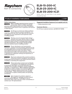 ELB-15-200-IC ELB-25-200-IC ELB-35-200-IC21