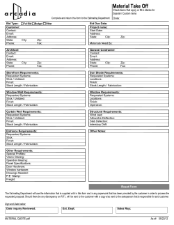 Material Take Off QuoteMaterial-Take-Off-Quote