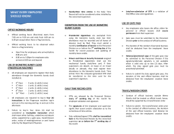 Employee Guide on Official Working Hours and Office