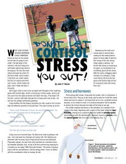 Stress and hormones - American Chemical Society