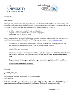 GRRL Tech Scholarship Application