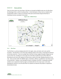 Section 3.6 Rivers and Ports There are three major rivers (see