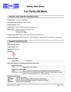 Iron Pyrite 200 Mesh