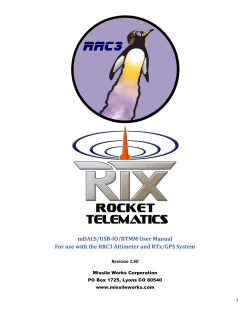 mDACS USB-IO User Manual v160