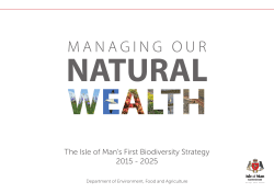Biodiversity Strategy 2015-2025