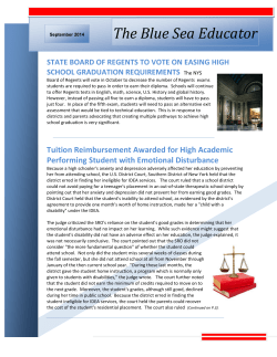 September 2014 Newsletter