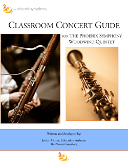 CLASSROOM CONCERT GUIDE