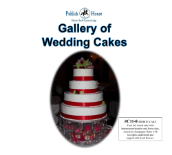 #C11-8 RIBBON CAKE Four tier round cake with buttercream