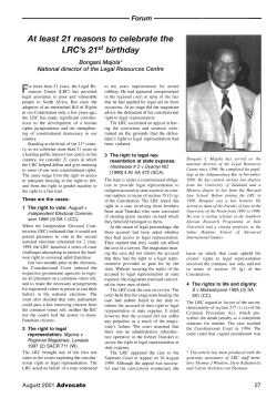 Read Article - General Council of the Bar of South Africa