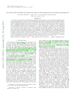 On Lyman-limit Systems and the Evolution of the Intergalactic