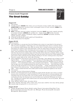 The Great Gatsby