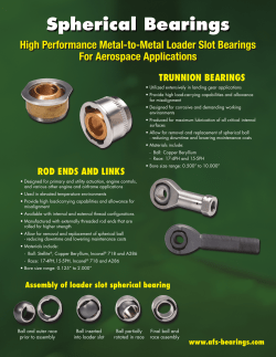 Spherical Bearings