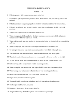 SEGMENT 1 - FACTS TO KNOW