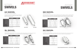 Rotary Swivels - StoneAge Waterblast Tools