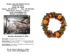 Air Force - Greater Little Zion Baptist Church