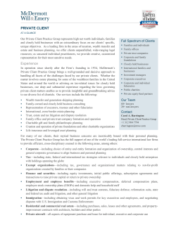 PRIVATE CLIENT Experience - This web app has been successfully