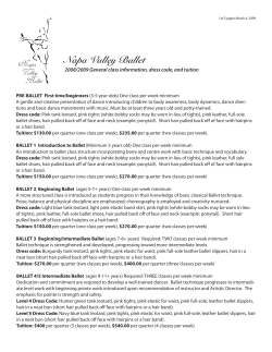 Napa Valley Ballet