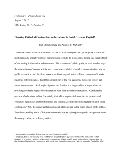 Financing Cathedral Construction