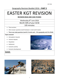 Revision Booklet 2